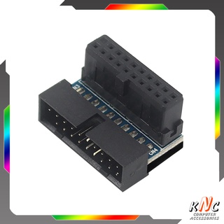 Cầu Đảo Góc Cắm 90 Độ Cổng USB 3.0 Trên Mainboard, Giúp Đi Gọn Dây, Trang Trí Máy Tính.