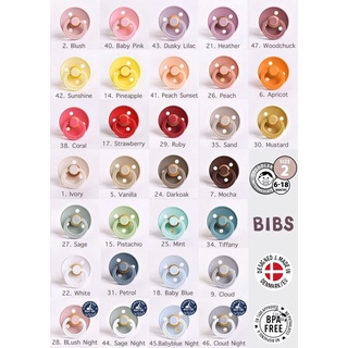 Ti Giả Bibs Colour Chống Hô Hàng Nhập Khẩu Đan Mạch