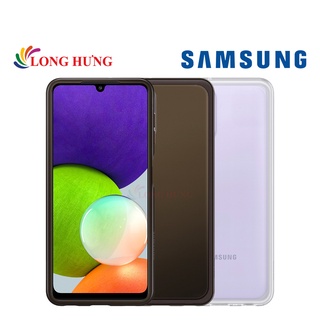 Ốp lưng nhựa dẻo Samsung Soft Clear Cover Samsung Galaxy A22 EF-QA225 - Hàng chính hãng - Bảo vệ toàn diện