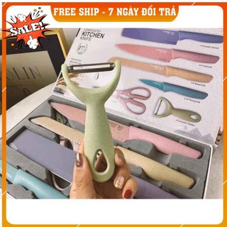 [FREESHIP TOÀN QUỐC] Bộ dao nạo lúa mạch 6 món Everich an toàn cho sức khỏe