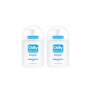 Combo 2 chai Dung dịch vệ sinh phụ nữ Chilly Con Antibatterico - Kháng khuẩn tuyệt đối -  số 1 tại Italy - (200ml/chai)