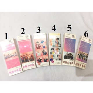 Bookmark để cài vào sổ, truyện,.. lưu trang BTS
