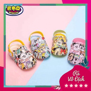 Dép sục cho bé siêu nhẹ Bobdog [CAM KẾT HÀNG Y HÌNH] hình mickey [HÀNG Y HÌNH] chống trượt cho bé,