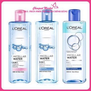 Nước Tẩy Trang Loreal - Nước tẩy Trang L'Oreal Paris 3-in-1 Micellar Water 400ml