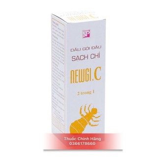 Dầu gội NEWGI.C giúp làm sạch tóc chai 100ml ( Dầu gội cho da đầu có chấy)