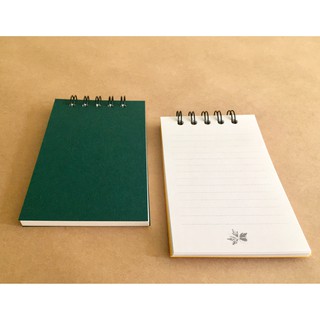 Sổ lò xo bỏ túi - Pocket-size Notebook kèm lịch năm 2022 - Ruột giấy tự chọn: Ô vuông / Chấm bi / Kẻ ngang / Trơn