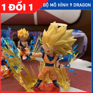 bộ mô hình 9 nhân vật Dragon Ball - Hiệu ứng