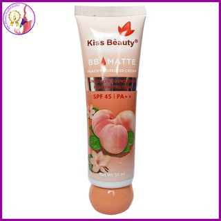 Kiss beauty đào - kem nền bb cream 2 in 1 - che khuyết điểm &amp; chống nắng tốt