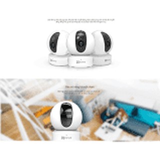 Mẫu Mới Camera 2M IP WIFI EZVIZ C6N 1080P FULL HD Có cổng Lan - EZVIZ CV246 1080P