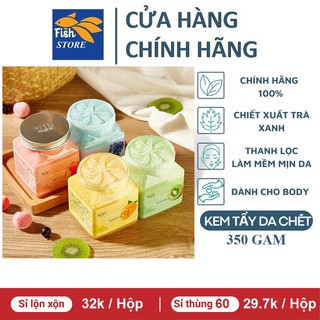 (Có Bán Sỉ) Muối Tắm Tẩy Da Chết Toàn Thân Hương Hoa Quả Bath Salt Scrub Heyxi 350g một hũ
