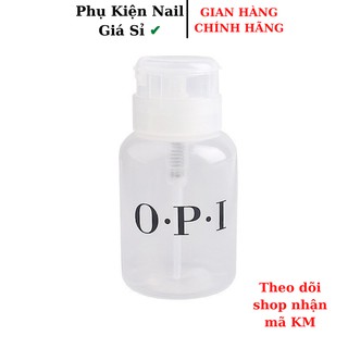 Bình OPI, Lọ đựng cồn acetone 250ml đầu xịt