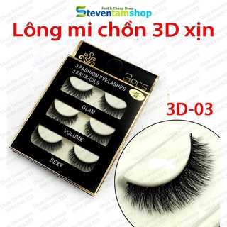 Lông mi chồn 3D số 03 (Cam kết hàng loại 1)