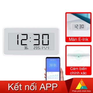 Đồng hồ tích hợp nhiệt độ và độ ẩm Xiaomi thông minh