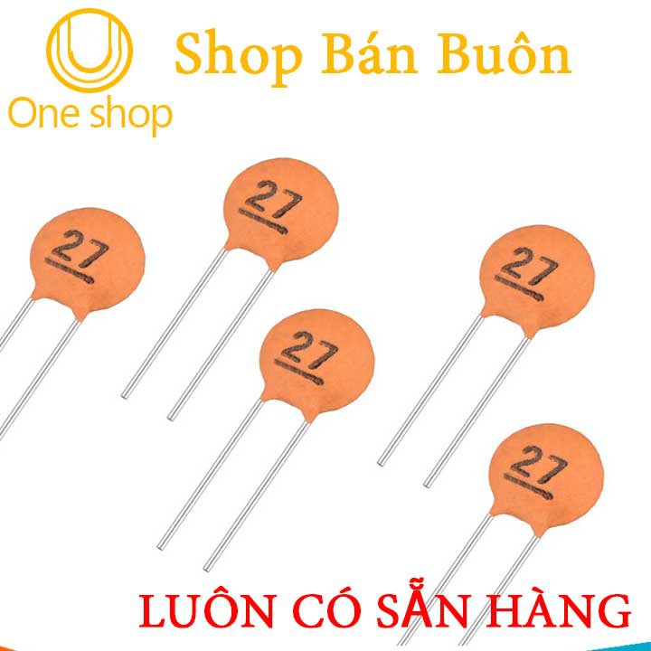 Tụ Gốm Đỏ 50V - 10 Con