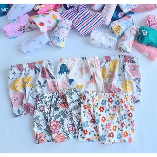 [Ngẫu nhiên] Quần đùi chục cho bé trai, bé gái xuất Hàn vải cotton mỏng mịn mát - (QTH và QGH)