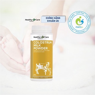 Sữa bò non (300g) tăng cường sức đề kháng, hỗ trợ tiêu hóa cho trẻ từ sơ sinh Healthy Care Colostrum Milk Powder, Úc