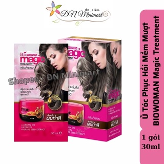Gói Ủ Tóc Mềm Mượt Phục Hồi BIOWOMAN Magic Treatment Thái Lan 30ml