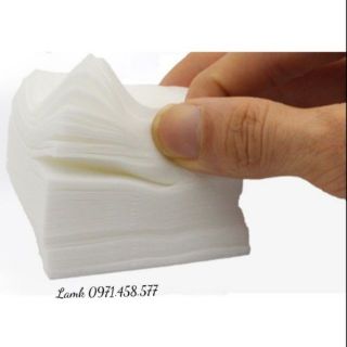 [LOẠI TO] BÔNG LAU MỰC CẮT SẴN 1 LỚP (1600MIẾNG)