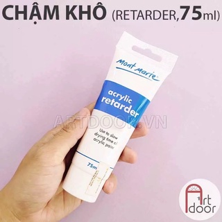 Dung môi làm chậm khô màu acrylic Retarder hãng Mont Marte 75ml