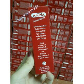 Kem đánh răng AJONA 25ml - hàng ĐỨC