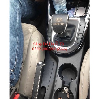 [UY TÍN] Bao da cần số + phanh tay Kia Cerato 2019-2020,2021 bằng da bò. nhiều mầu sắc