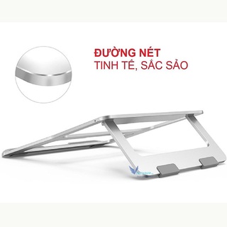 Giá Đỡ Laptop Macbook Để Bàn Có Thể Gấp Gọn - Chất Liệu Hợp Kim Nhôm Cao Cấp -dc3939
