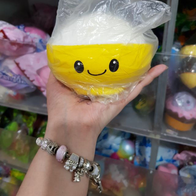 Squishy chén cơm size 7 đến 10cm