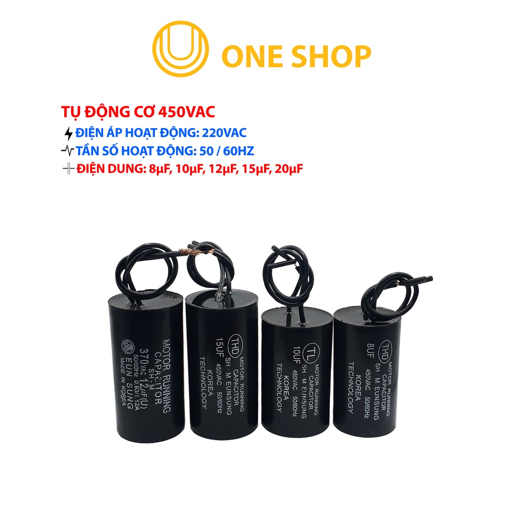 Tụ Động Cơ 370VAC