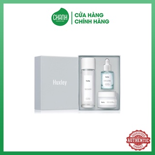 Set dưỡng Huxley Hydration Trio Set cho da dầu
