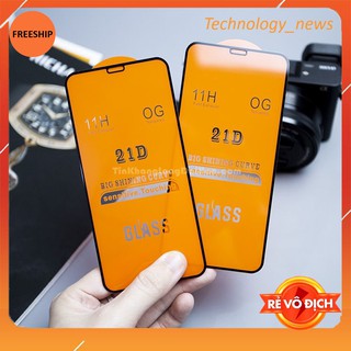 Kính cường lực iPhone FULL màn 21D Cứng 11H 6/6plus/6s/6splus/7/7plus/8/8plus/x/xr/xs/11/12/13/pro/max/plus/promax/xsmax