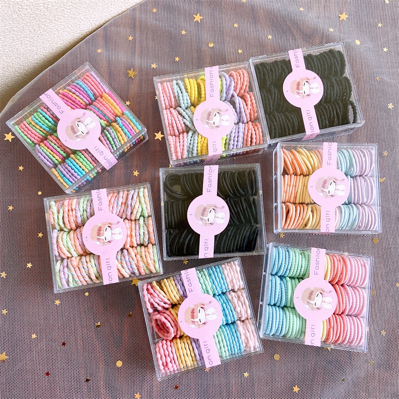 dây chun cột tóc cho bé (Set 2 dây)