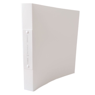 Bìa Còng Nhẫn Nhựa KingJim A4S 30mm 622TGSV - White