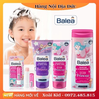 Dầu gội xả, sữa tắm gội, xịt dưỡng tóc Balea 2in1 Little Princess, Ocean Princess cho bé gái 200ML- Nội địa Đức Đủ Bill