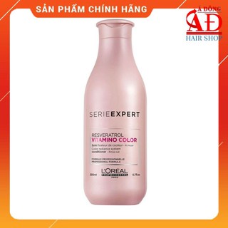 [Chính hãng] [Siêu rẻ] Dầu xả Loreal Vitamino Color giữ màu tóc nhuộm 200ml (SPAIN)