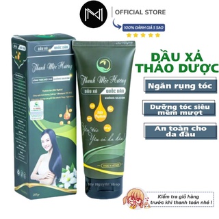 Dầu xả dược liệu Thanh mộc hương, thảo dược thiên nhiên bưởi, oliu, dưỡng tóc mềm mượt, chắc khỏe