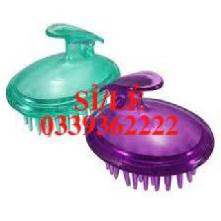 [ HAIANHSHOP ] Lược Gội Đầu Gai Silicon Làm Sach Da Đầu/ Tẩy Tế Bào Chết - Lược Massage Da ĐẦU