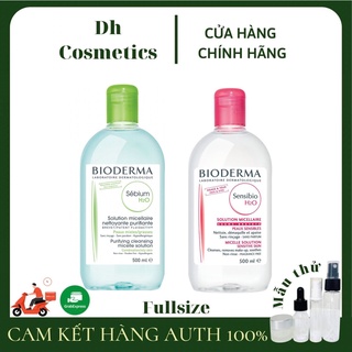 NƯỚC tẩy trang dành cho da dầu/nhạy cảm FULLSIZE/MINISIZE