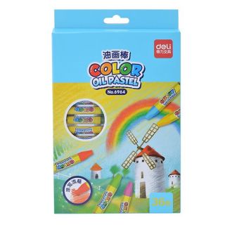 Bút Sáp Dầu 36 màu Deli 6964