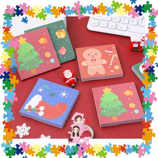 Note ghi chú Noel 8x8cm 50 tờ giá sỉ [Được chọn mẫu]