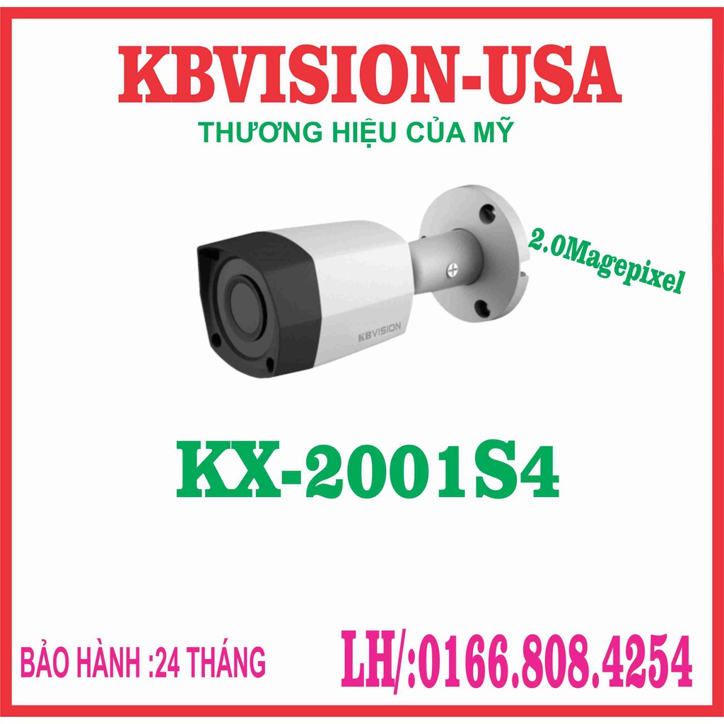 CAMERA QUAN  SAT KX-2001S4 2.0MP