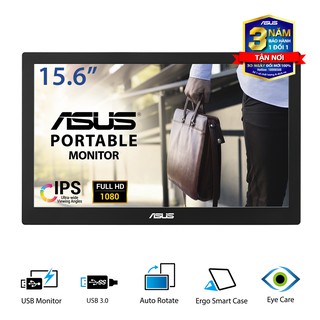 Màn Hình Di Động Nhỏ Gọn ASUS ASUS MB169B+ 15.6'' Full HD (1920x1080) IPS - Hàng Chính Hãng