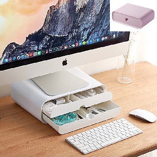 [Mã LIFEBKA5 giảm 10% tối đa 1 Triệu đơn 500k] Kệ để máy tính laptop có ngăn kéo tiện dụng