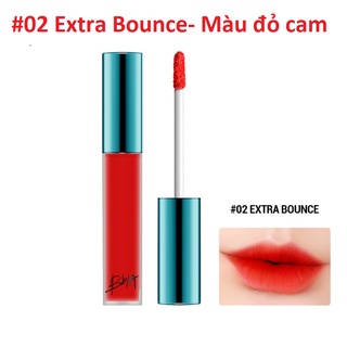 SON KEM LÌ BBIA LAST VELVET LIP TINT - 02 EXTRA BOUNCE (MÀU ĐỎ CAM) 5G - BBIA OFFICIAL STORE