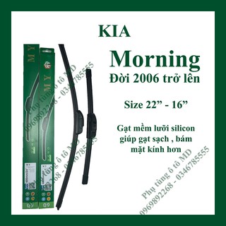 Bộ 2 gạt mưa Kia Morning các đời và các dòng xe khác của Kia:  Optima, Rio, Sedona, Sorento, Soul, Sportage , Carens