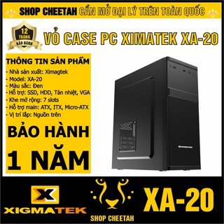 Vỏ case XIGMATEK XA-20 ( ATX ) – Hàng Chính Hãng – Bảo hành 1 năm – Dùng cho PC