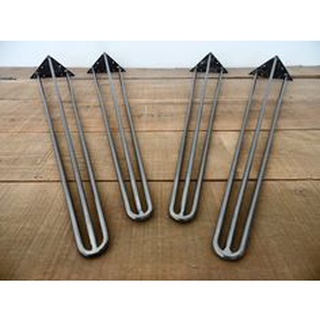 Chân bàn hairpin loại 3 Thanh sắt cao 50cm| bàn gỗ me tây lắp chân sắt HP Decor