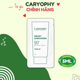 Kem chống nắng cho da khô mụn thâm da hỗn hợp Hàn Quốc Caryophy 5ml