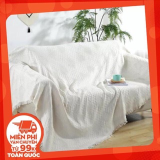 Thảm Vintage Trang trí, Khăn phủ Sofa kích thước 180cm x 230cm