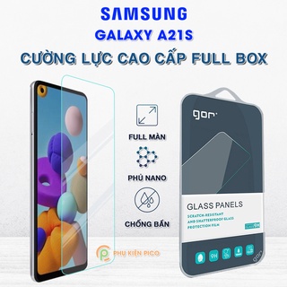Kính cường lực Samsung A21s full màn hình chính hãng Gor - Dán màn hình Samsung Galaxy A21s