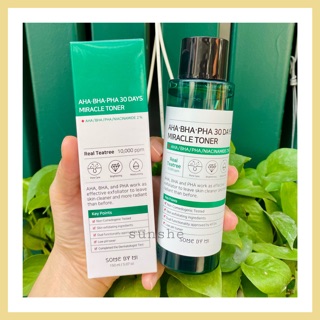 Nước Hoa Hồng SOME BY MI AHA- BHA- PHA 30 Day's Miracle
